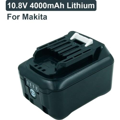 10.8V 4000mAh Lithium Rechargeable Replacement batteries for Makita CXT BL1040 BL1015 BL1020B DF031D TD110D Cordless Drills