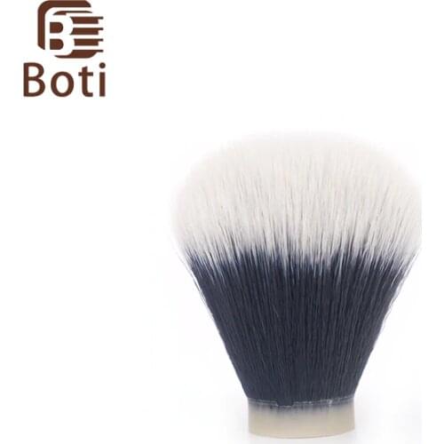 Boti Brush-Tuxedo 2th Synthetic Hair Knot Thick Hair Shaving Brush Mens Beard Tool Special Beard Brush Knot For Shaving