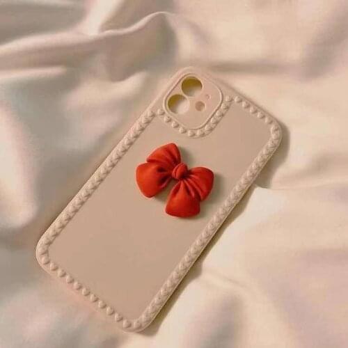 Cute Cartoon Bear Silicone Case For iPhone 11 12 Pro XS Max X XR 12 Mini Soft Clean Rabbit Back Cover On SE 2020 7 8 Plus Shel