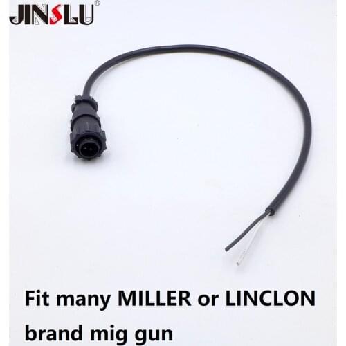 Welding Consumables 2 Prong or 4 Pins Pin Plug Socket Connector Aviation Plug MIG MAG Welding Torch