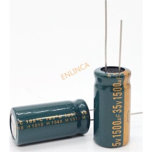 35V 1500UF 13*25 high frequency low impedance aluminum electrolytic capacitor 1500uf 35v 20