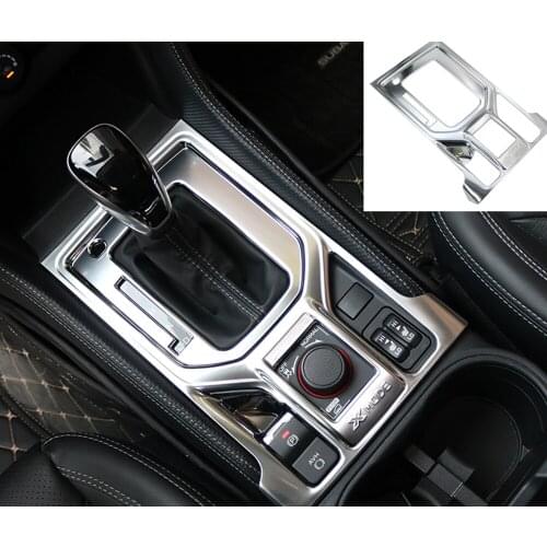 Interior Car Accessories Gear Shift Panel Cover Trim Sticker For Subaru Forester 2019 2020 Left Hand Drive Car Styling