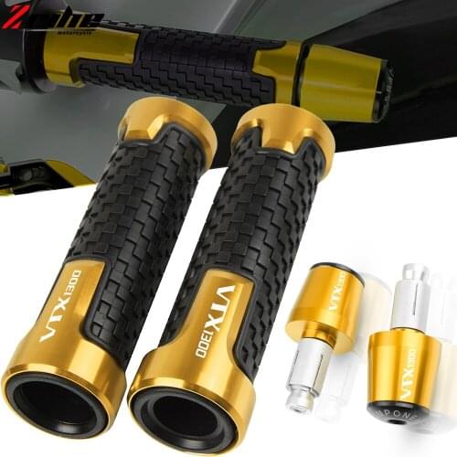 For Honda VTX1300 VTX1300C VTX 1300 C 2004 2006 2005 2007 2008 Motorcycle Accessories Handlebar Hand Grips Handle Bar Grip End