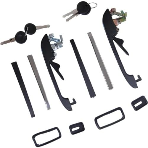 Auto Car Exterior Outer Door Handle Set for VW Golf MK1 /Golf MK2 /Jetta MK1 /Jetta MK2