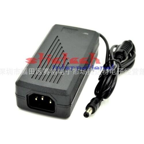 By dhl or ems 50pcs 12V 5A 60W Led Power Adapter for 5050/3528 SMDLED Light or LCD Monitor DC plug 5.5mm x 2.1-2.5mm