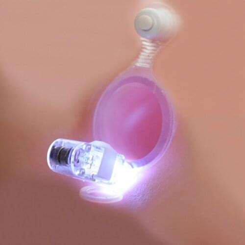 Electric Flashlight Vaginal Dilator Medical Toys Female Vagina Speculum Mini Bullet Vibrator Sex Toys Flirt Game Erotic Toys