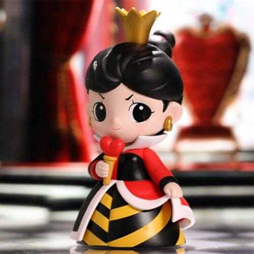 Disney Villains Queen of Hearts Action Figure Toys Collection Doll Disney Queen of Hearts Cute Action Toys Figuras Gift for Kids