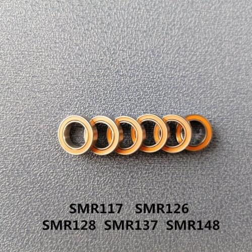 2020 Stainless steel hybrid ceramic ball bearing SMR117 SMR126 SMR128 SMR137 SMR148 2OS Fish Reels bearings 2RS ABEC7