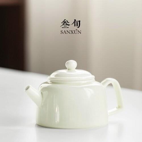 Primrose glaze Japanese teapot kung fu tea set ceramic teapot manual filtering single pot small contracted household