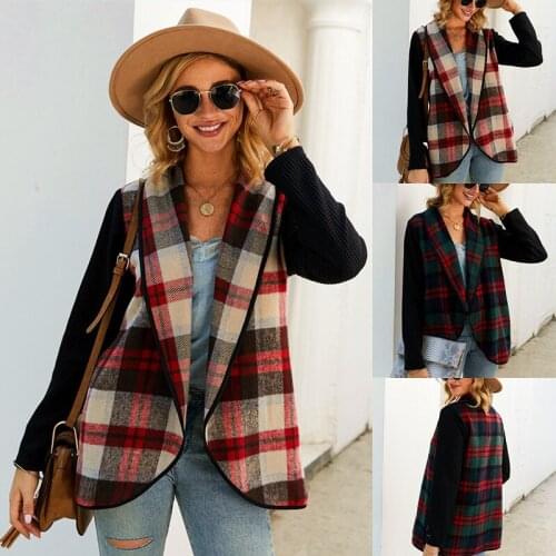Hot and popular new winter plaid jacket