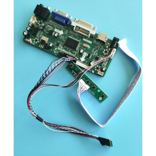 Kit For LM230WF5-TLA3 23" Screen Monitor Controller board DVI Panel LED LCD HDMI VGA Audio card DIY 1920X108040pin LVDS