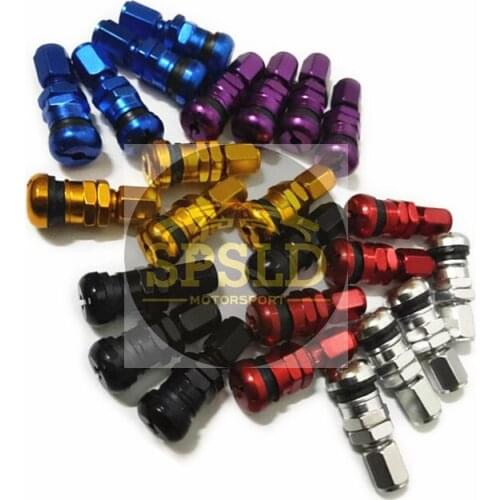 Spsld Modified Valve For Automobile Tire Aluminum Alloy Valve Tip Color Valve Universal Leak Proof Valve Core