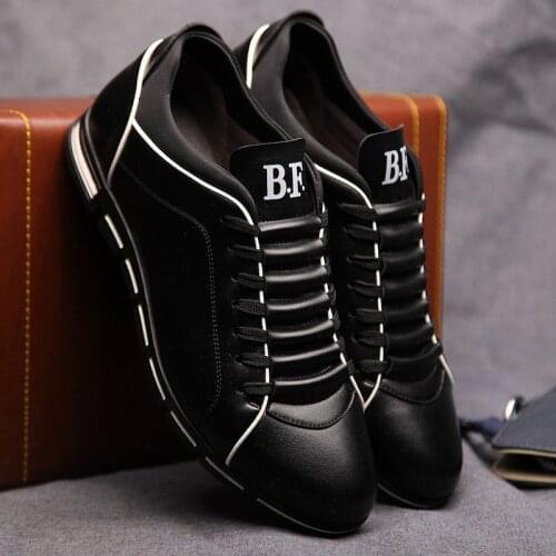Big Size 38-48 Men Casual Shoes Fashion Leather Shoes For Men Summer Mens Flat Shoes Dropshipping 2019