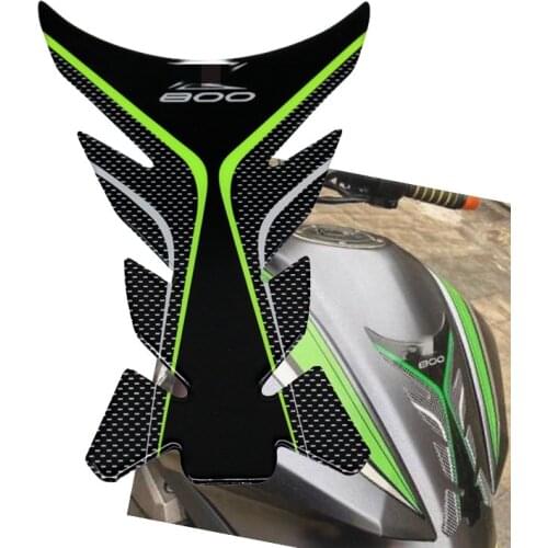 For Kawasaki Z800 z800 sticker Motorcycle fuel tank pad protection sticker decal fairing kit knee fuel 3D logo