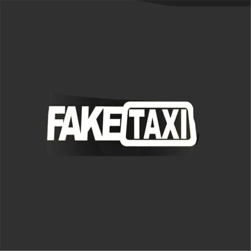 20*5CM Car Styling FAKE TAXI Sticker for ford focus 2 kia rio chevrolet cruze toyota solaris kia ceed lada vesta vw polo