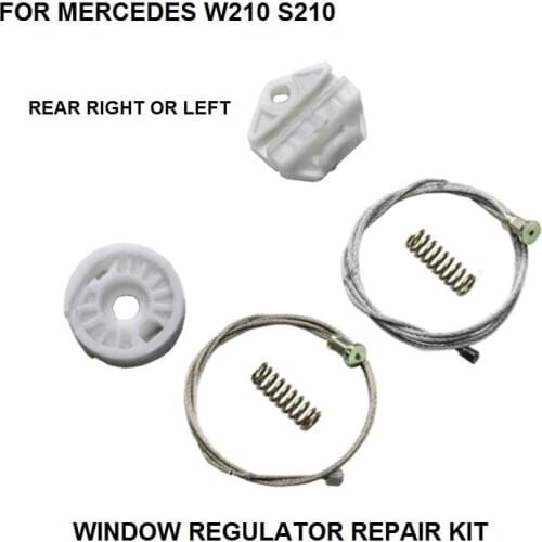 WINDOW KIT FOR MERCEDES W210 S210 ELECTRIC WINDOW REGULATOR REAR LEFT-RIGHT 1995-2003