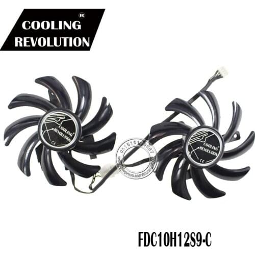Original Graphic card cooling fan for Sapphire R7 350 R9 370/370X Graphic card cooling fan FDC10H12S9-C