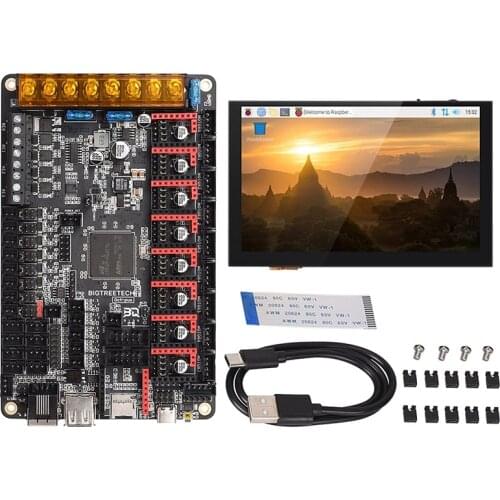 BIGTREETECH Octopus V1.1 32 Bit Silent Controller Board + PI TFT50 V2.0 5 Inch Display Support TMC2209 TMC2208 3D Printer Parts