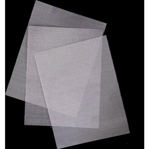 3Pc Car Bumper Stainless Steel Repair Net Plastic Crack Repair Hole Mesh Net