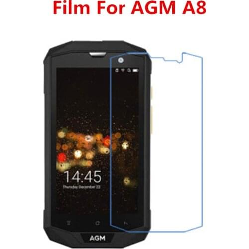 1/2/5/10 Pcs Ultra Thin Clear HD LCD Screen Protector Film With Cleaning Cloth Film For AGM A8