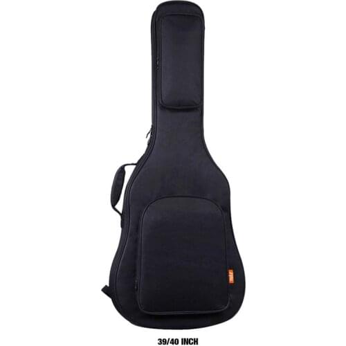 Thickened Guitar Bag Thickened Acoustic Guitar Bag Sponge Guitar Shoulder Backpack 39 40 41 Inch Black High Quality