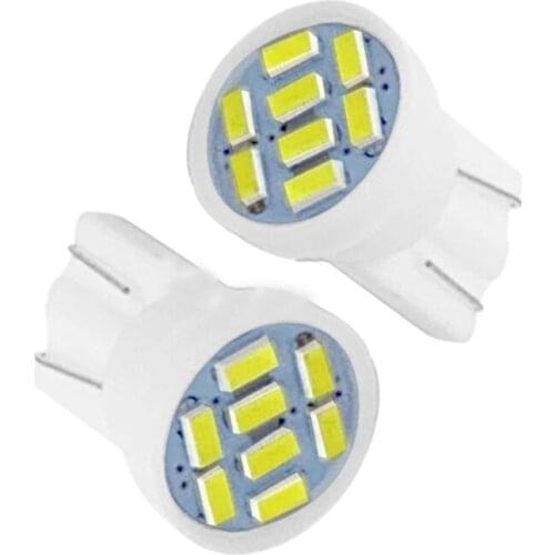50-100pcs T10 3014 8smd Brake Light 8Led 194 168 192 W5W Wedge Led Reading Lamp Interior Lights White DC 12V