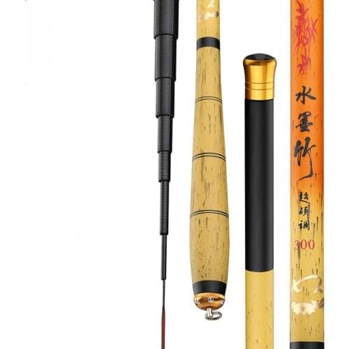 High Carbon Ultra-Light Ultra-Hard Stream Rod Ultra-Fine Ultra-Short Portable Pocket Mini Fishing Pole Power Hand Rod Stick Olta