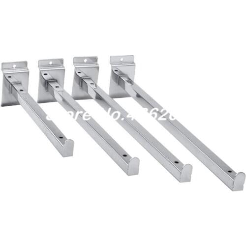 100 Pcs Supermarket shelf fittings thickened trough plate bracket universal plate chuck trough plate bracket layer plate bracket