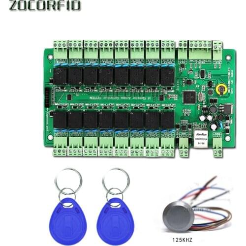 16floors 125KHZ RFID Elevator hierarchical controller Locker system/ Access Controller With free software