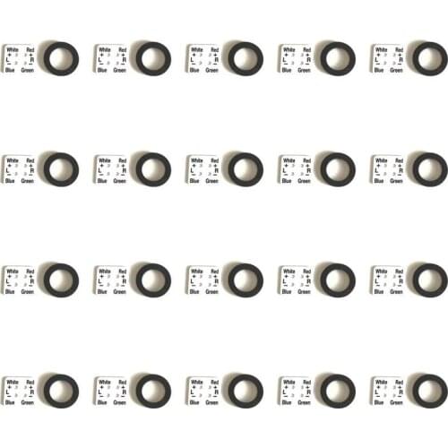 20set rubber + Installation film HEADSHELL CN5625 For Technics1200 121