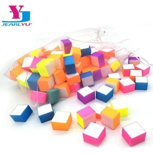 60pcs/bag Nail file Block Lima Para Manicura Nagel Vijl Buffer Mini Sandpaper Sponge Irregular Size Set Art Wholesale Salon File