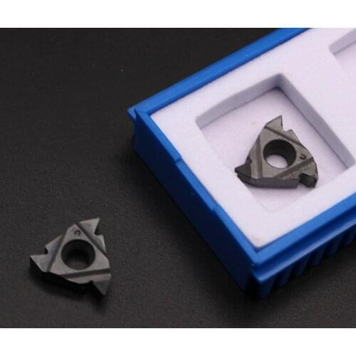 1PC 16ER PCD Diamond Inserts 16ER AG60 PCD 16ER AG55 PCD Thread Turning Tools