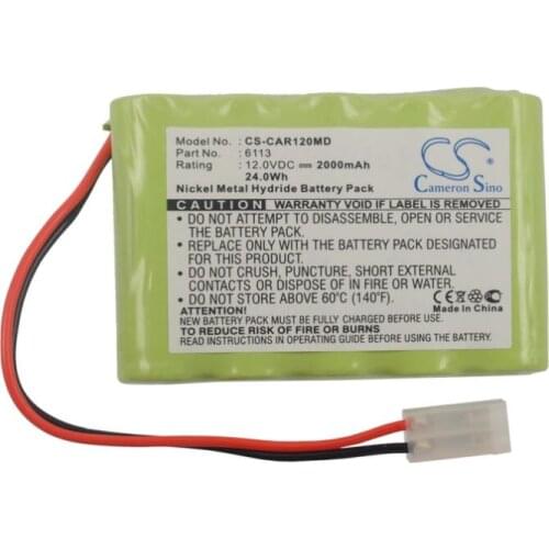 Cameron Sino 2000mAh battery for CARDIETTE Cardioline ECG Recorder AR1200Cardioline ECG Recorder AR1200 view FC1400 6113