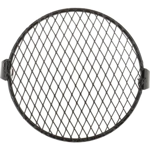 Motorbike Motorcycle Scooter Dirt Bike Headlight Headlamp Shade Protective Grill Guard for 6.5'' Headlight