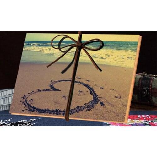 Photo Album Retro Love Creative Gift Loose-leaf Sheep Scrapbooking Baby Travel Comments DIY Craft Handmade 8 Inch 10 Styles