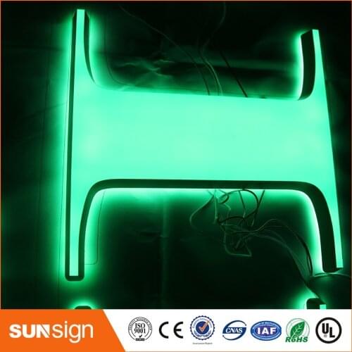 Custom amazing beautiful LED acrylic channel letter signs
