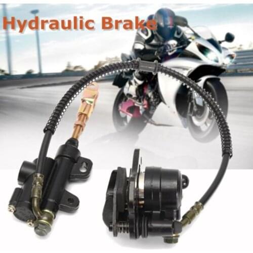 JX-LCLYL Hydraulic Rear Disc Brake Caliper System 110cc 125cc PRO Pit Quad Dirt Bike ATV