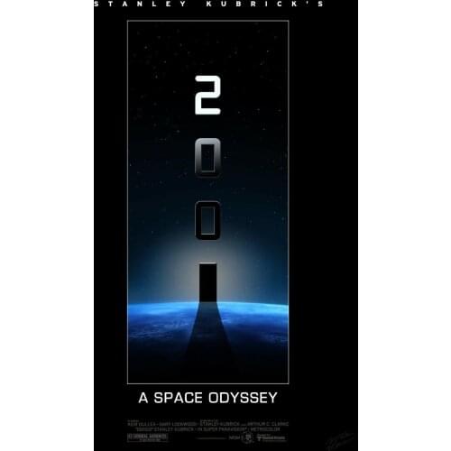 2001 A Space Odyssey Movie - Keir Dullea, Lockwood NEW Art print Silk poster Home Wall Decor