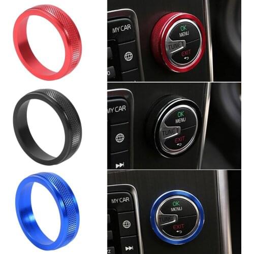 Car Air Conditioning Control Switch Knob Cover for Volvos XC60 V40 V60 S60 S80