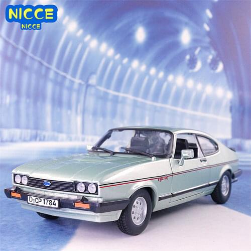 Bburago 1:24 1982 Ford Capri alloy car model die-cast model original authorized collection gift toy