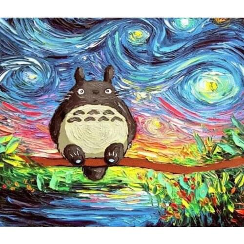 Painting By Numbers DIY Dropshipping 50x65 60x75cm Rotate the Fat Cat Animal Handmade For Living Room Wall Decor Oil Painting