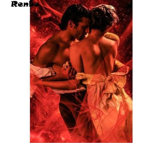 Wall Sticker Diamond Painting Hugging couple pattern diy round Diamond embroidery full square diamond mosaic cross stitch kits