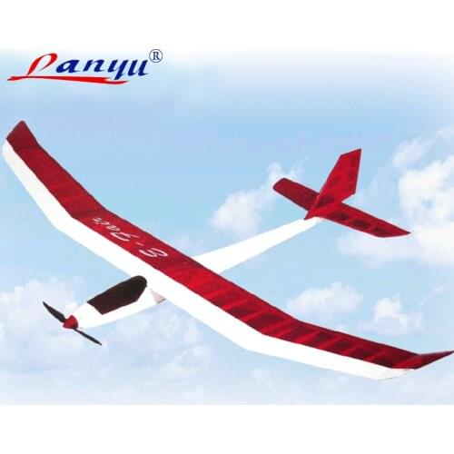 Balsa Radio Controlled Airplane Lanyu 1540mm E-Fair P5B RC Glider Avion Model