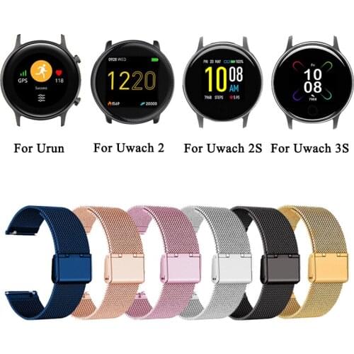 Strap For Umidigi Uwatch/Uwatch2S watchband Metal Bracelet For Umidigi Uwatch3S/Uwatch2/Urun/Urun S Wristband Correa Accessories