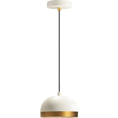 Nordic Pot Lid Glass Pendant Lights Bedroom Bedside Modern Luxury Brass Restaurant Pendant Lamps Bar Dining Room Hanging Lights