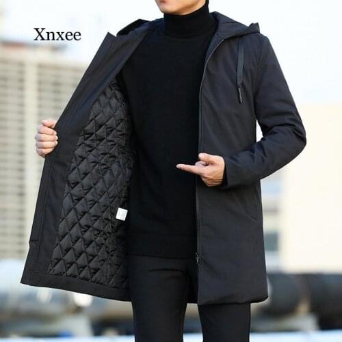 Мужские тренчи с капюшоном Xnxee China At AliExpress