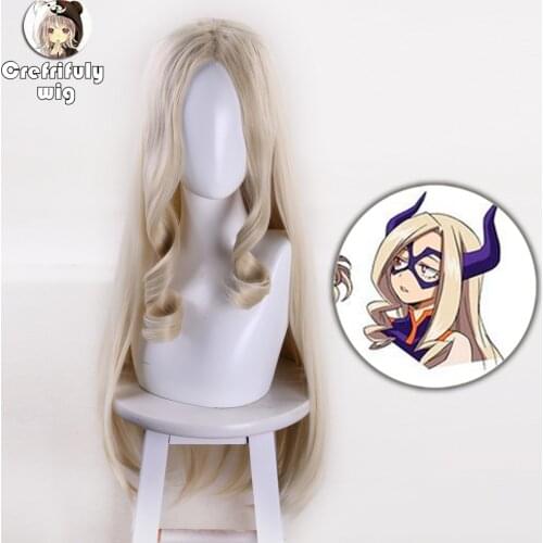 Anime My Hero Academia Mt.LADY Women Long Wig Cosplay Costume Boku no Hero Academia wig + wig cap