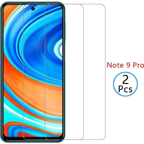 2pcs Protective Glass For Xiaomi Redmi Note 9 pro Tempered Glass Screen Protector Glass For Redmi Note9Pro Note 9Pro 9 pro Glas