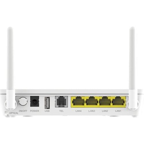 5pcs/lot huawei hg8546m wifi router gpon onu ftth fiber optic gpon ont with 1ge+3fe+wifi+usb+voice
