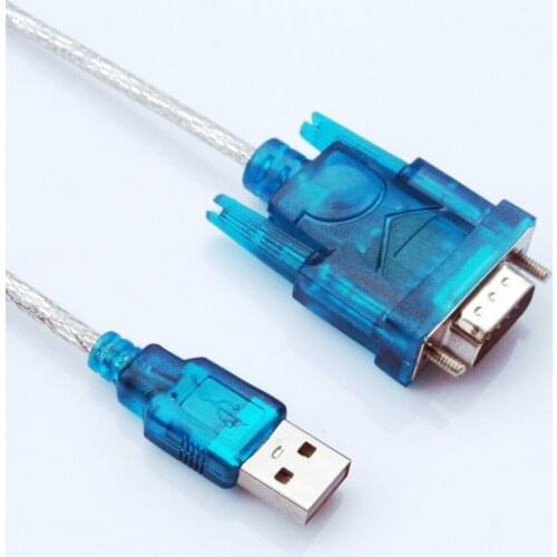 USB to RS232 Serial Port 9 Pin DB9 Cable Serial COM Port Adapter Converter Wholesale